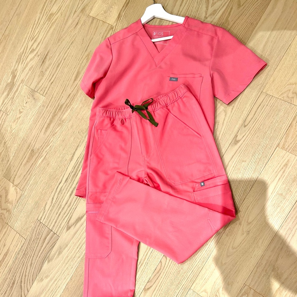 Scrubs FIGS fluo pink XS